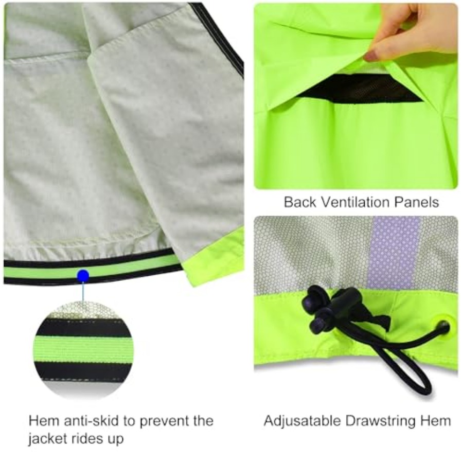 Men's Rain Jacket Waterproof W - Running Gear For Rain avis et prix