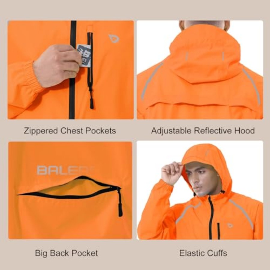 Men's Rain Jacket Waterproof W - Running Gear For Rain avis et prix