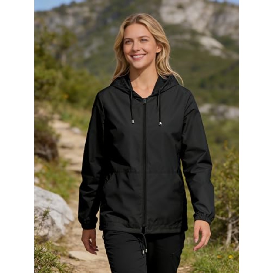 Womens Rain Jacket Lightweight - Running Gear For Rain avis et prix