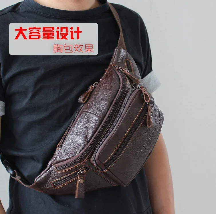 Genuine Cowhide Leather Waist  - Running Gear Holder avis et prix