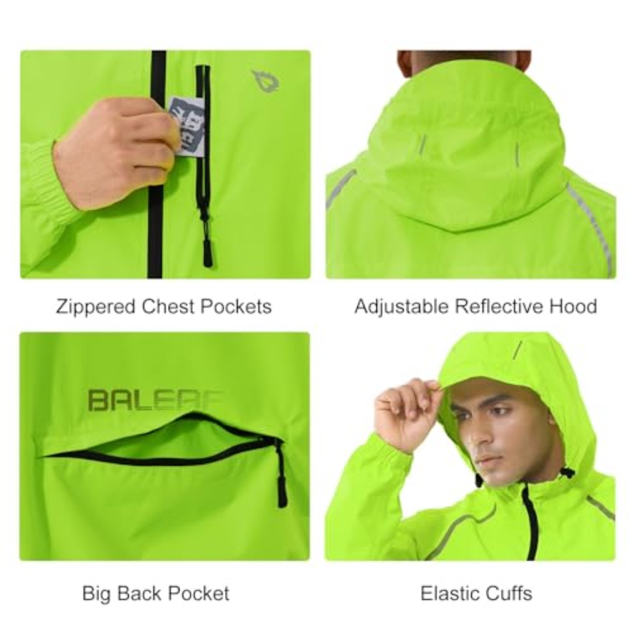 Men's Rain Jacket Waterproof W - Running Gear For Rain avis et prix