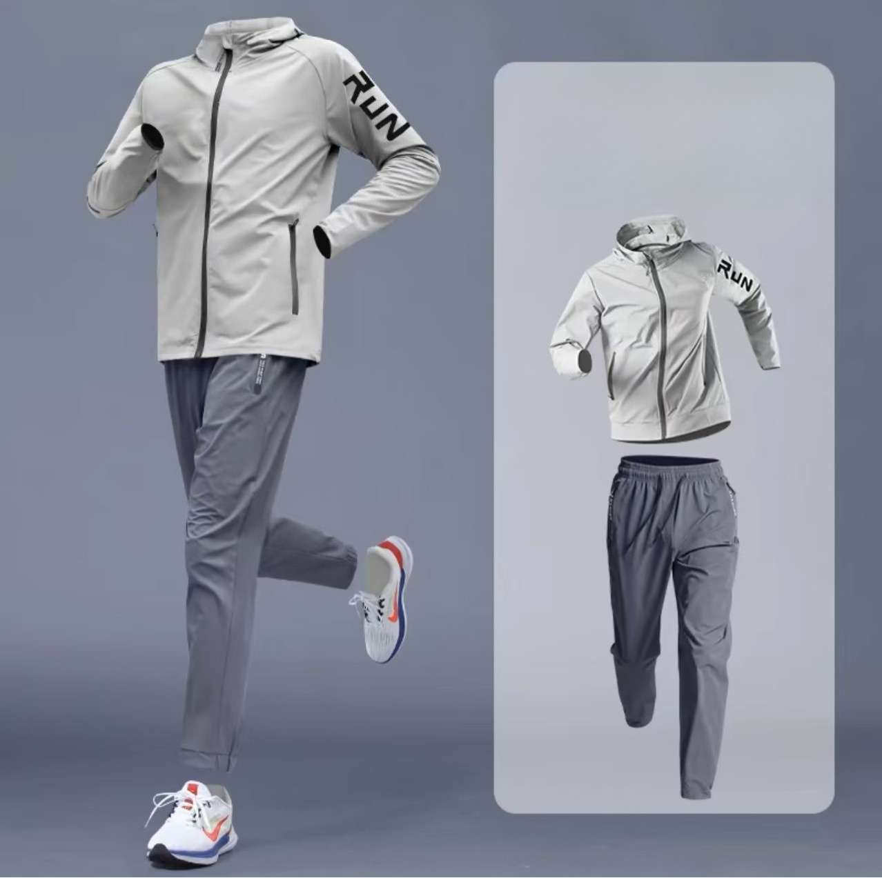 Men's Sportswear Running Set w - Running Gear Outfit avis et prix