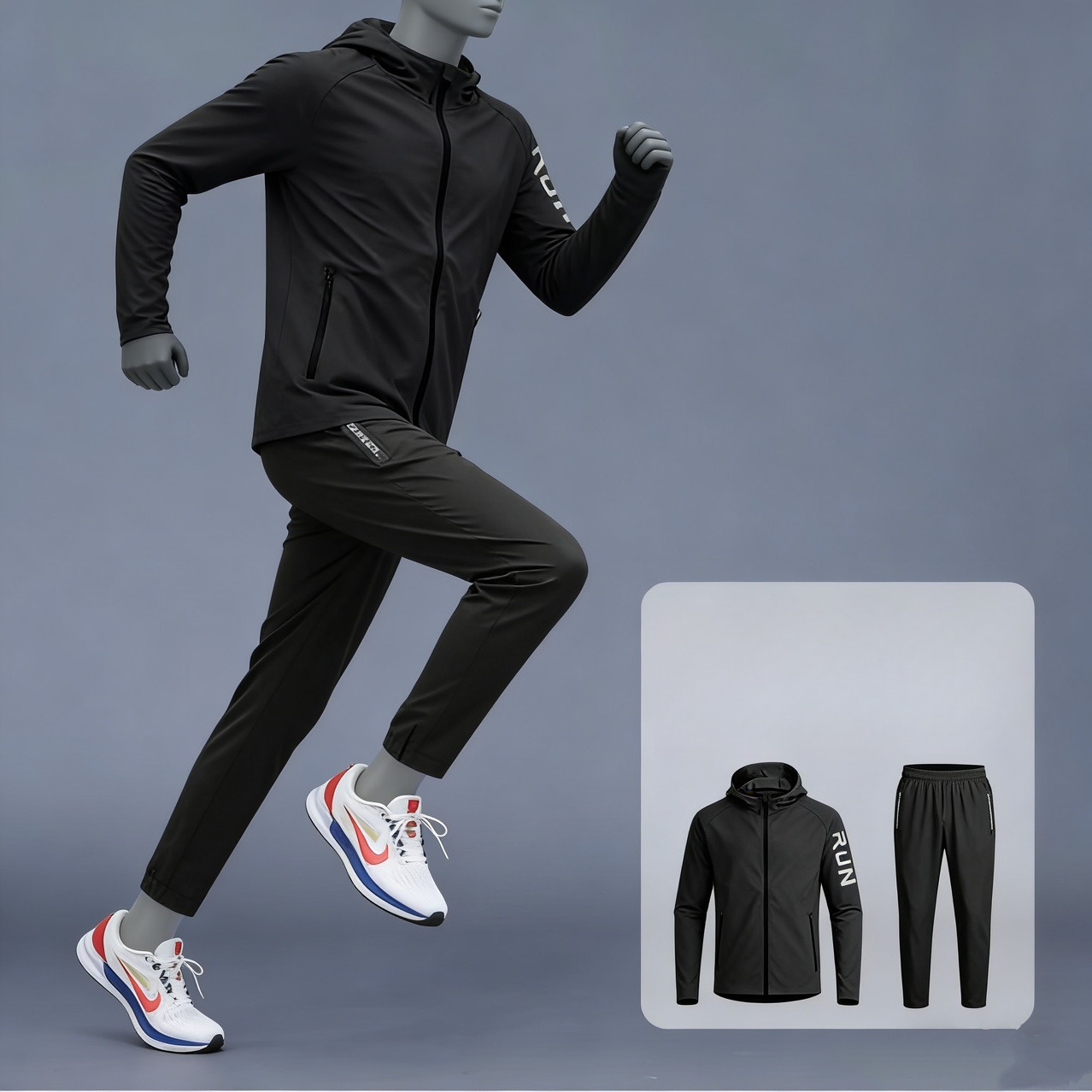 Men's Sportswear Running Set w - Running Gear Outfit avis et prix