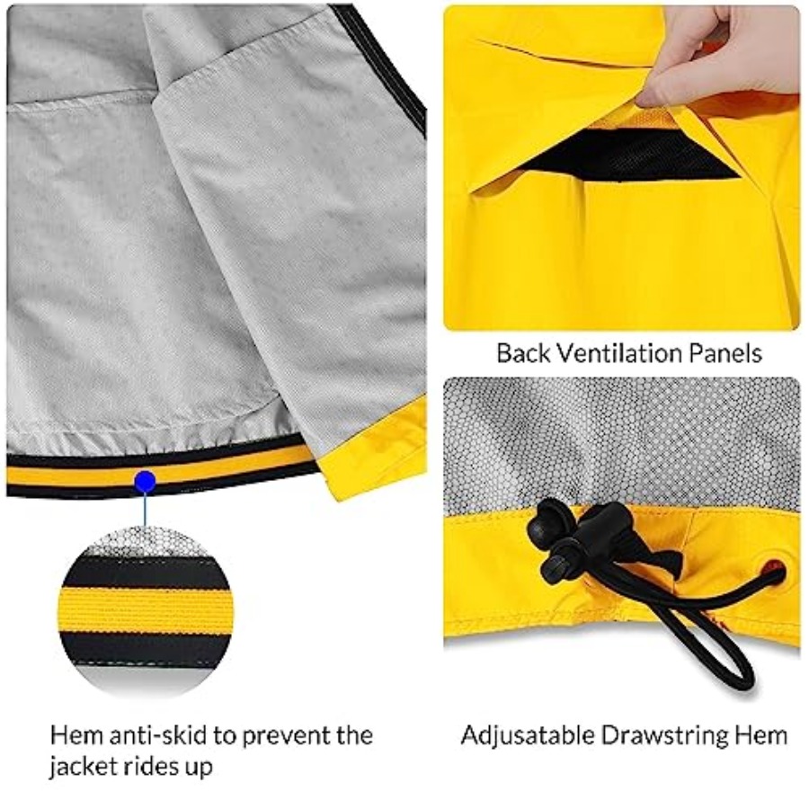 Men's Rain Jacket Waterproof W - Running Gear For Rain avis et prix