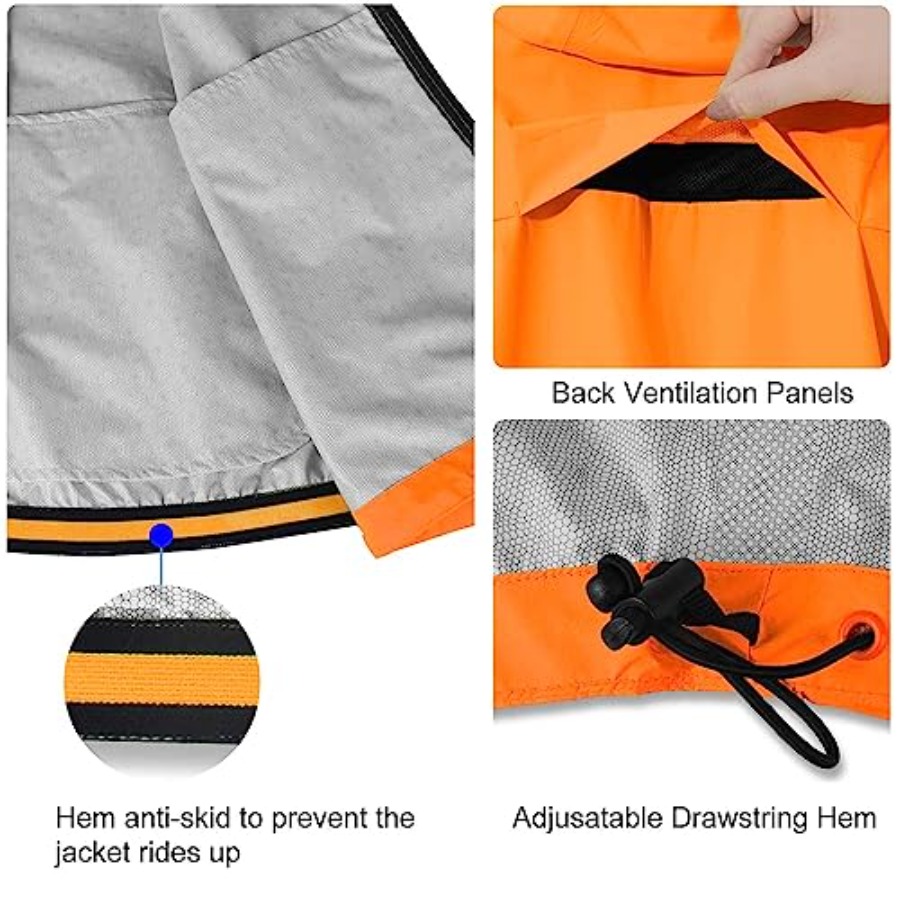 Men's Rain Jacket Waterproof W - Running Gear For Rain avis et prix