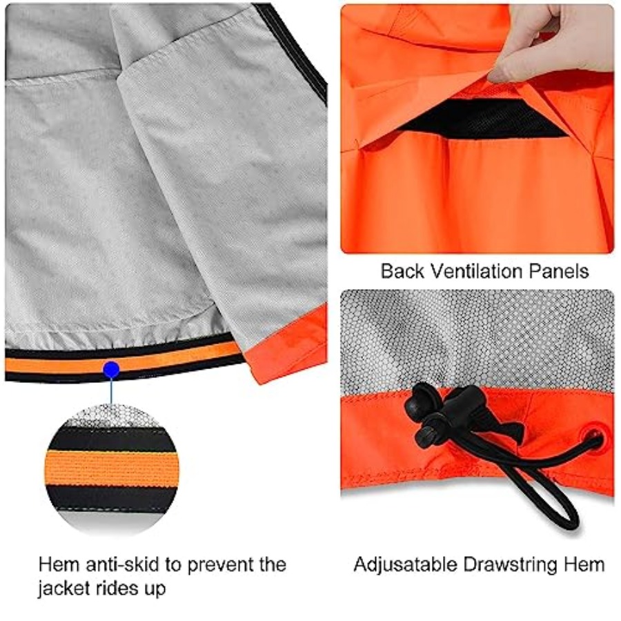 Men's Rain Jacket Waterproof W - Running Gear For Rain avis et prix